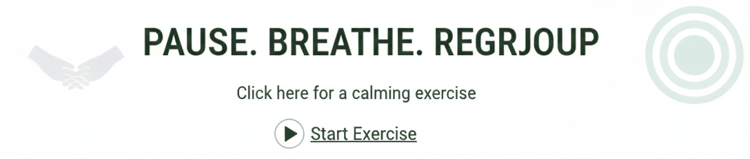 Peaceful breathing exercise to refocus and restore mental clarity — mindfulness technique for stress relief and calm